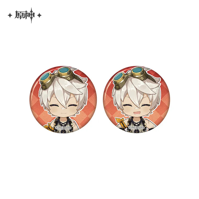 Genshin Impact Photo Reminiscing Series Dual Badge Set Vol 6