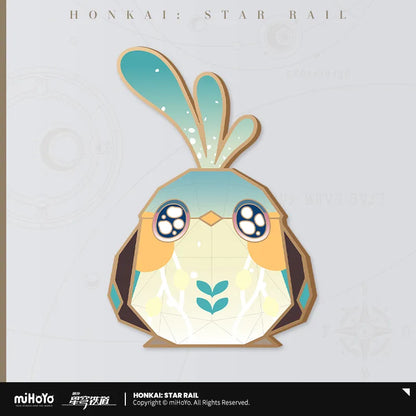 Honkai: Star Rail Acrylic Origami Bird Clash Metal Bookmark