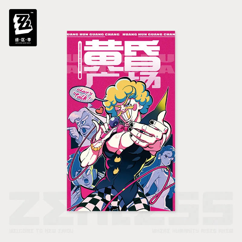 Zenless Zone Zero RandomPlay Videotape Series Collectible Poster