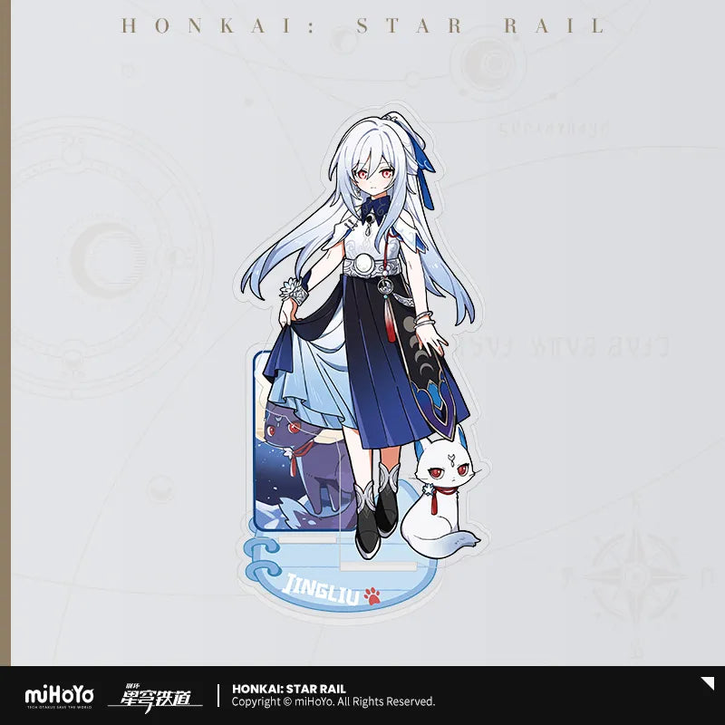 Honkai:Star Rail Tiny Cat Series Character Acrylic Standee