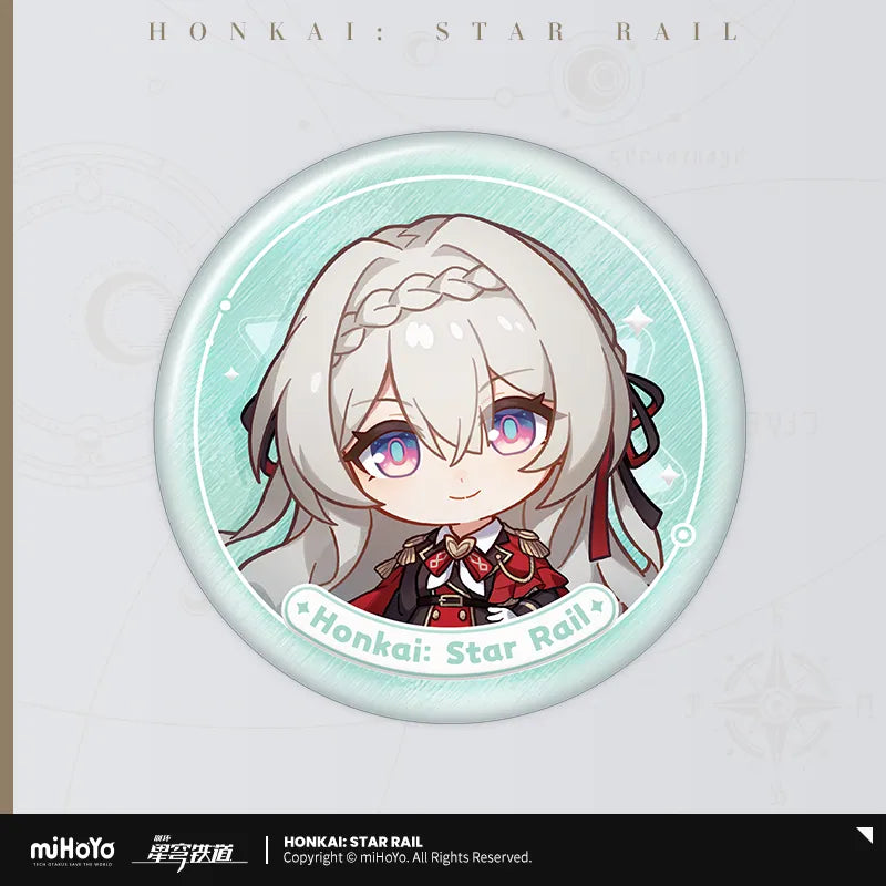 Honkai: Star Rail Medal Of The Nameless Series Character Badge