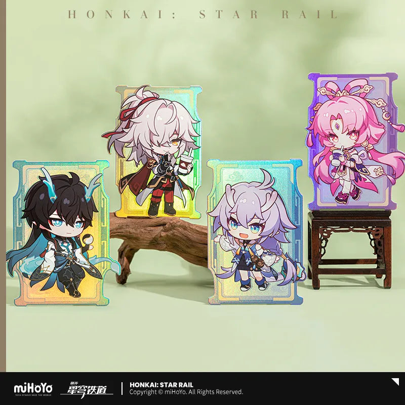 Honkai: Star Rail Train Travel Chibi Series Laser Ticket