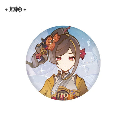 Genshin Impact Brocade Night Theme Series Badge & Acrylic Standee