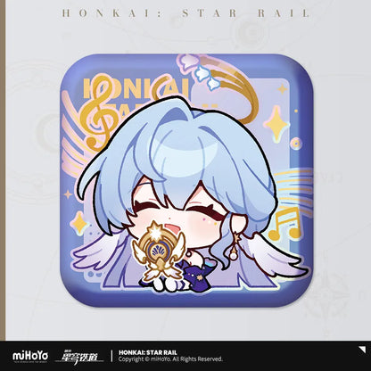 Honkai: Star Rail Pom-Pom Exhibition Hall Series Square Badge