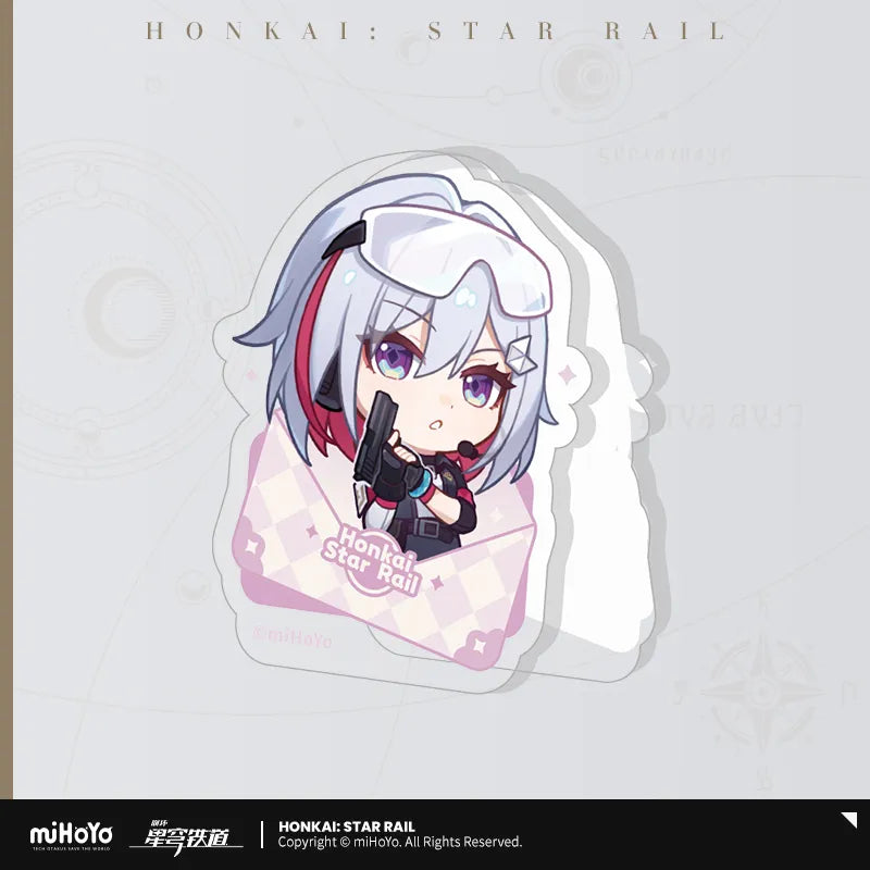 Honkai: Star Rail Medal Of The Nameless Series Acrylic Clip