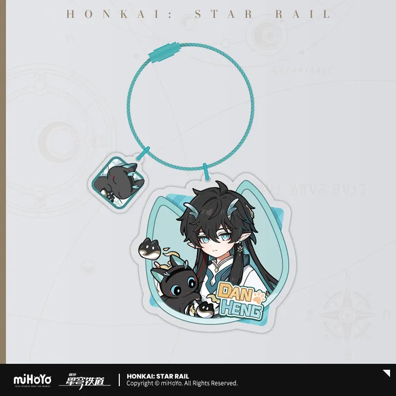 Honkai:Star Rail Tiny Cat Series Acrylic Pendant