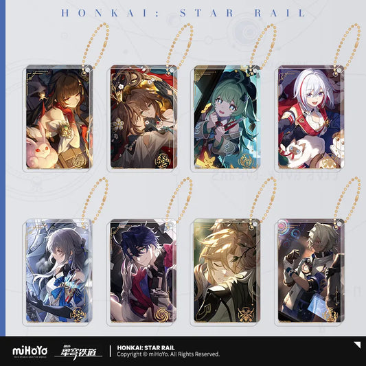 Honkai: Star Rail Light Cone Series Thick Acrylic Keychain