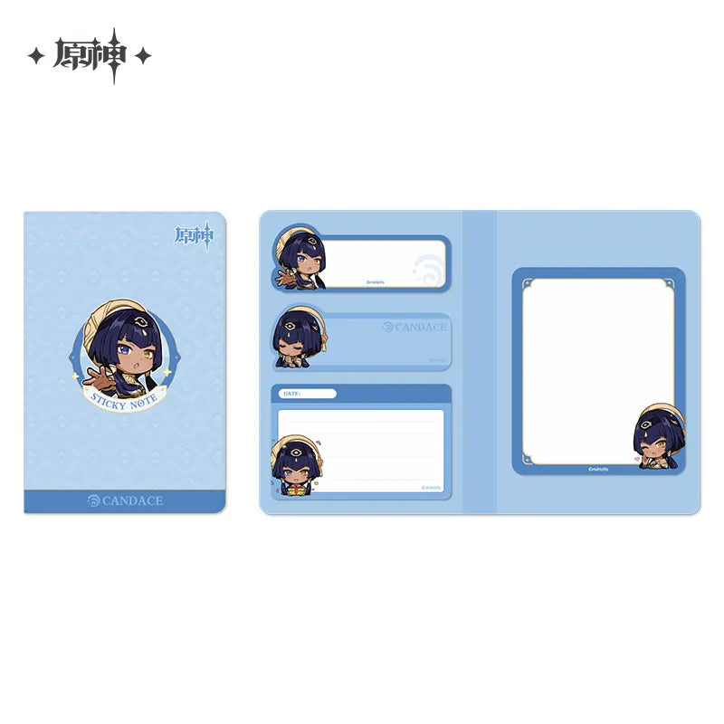 Genshin Impact Emoticon Series Notepad Sumeru Ver