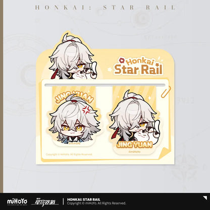 Honkai: Star Rail Pom-Pom Exhibition Series Magnetic Bookmark Set