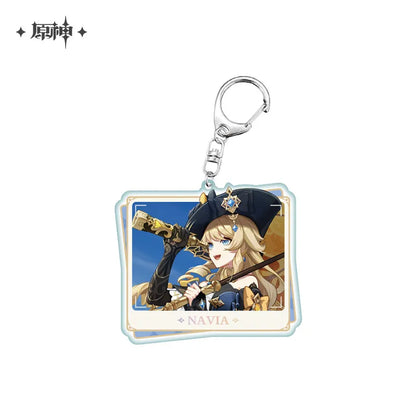 Genshin Impact Character PV Series Acrylic Pendant Keychain