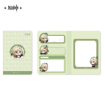 Genshin Impact Emoticon Series Notepad Sumeru Ver