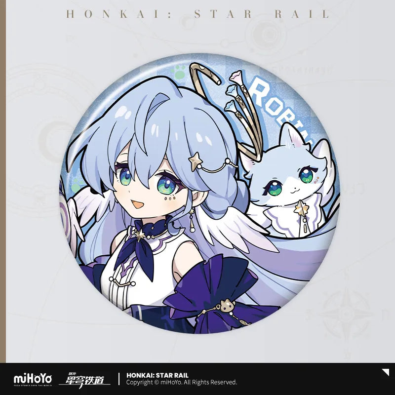 Honkai:Star Rail Tiny Cat Series Character Badge
