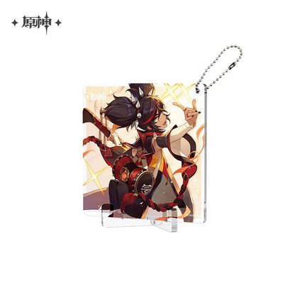 Genshin Impact Fateful Day Series Coaster Keychain