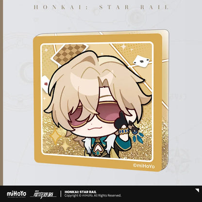 Honkai: Star Rail Pom-Pom Exhibition Hall Series Quicksand Refrigerator Magnet