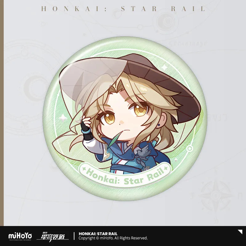 Honkai: Star Rail Medal Of The Nameless Series Character Badge