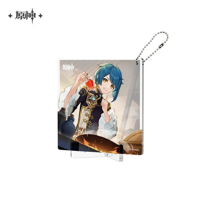 Genshin Impact Fateful Day Series Coaster Keychain