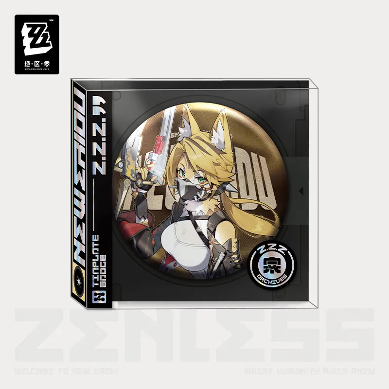 Zenless Zone Zero Tinplate Badge Sons Of Calydon