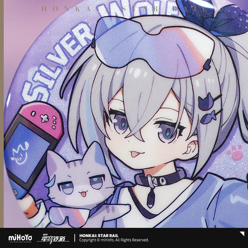 Honkai:Star Rail Tiny Cat Series Character Badge