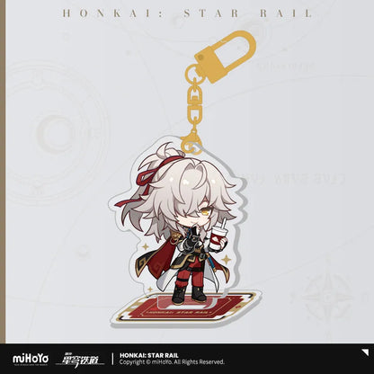 Honkai: Star Rail Train Travel Chibi Series Acrylic Standee Keychain