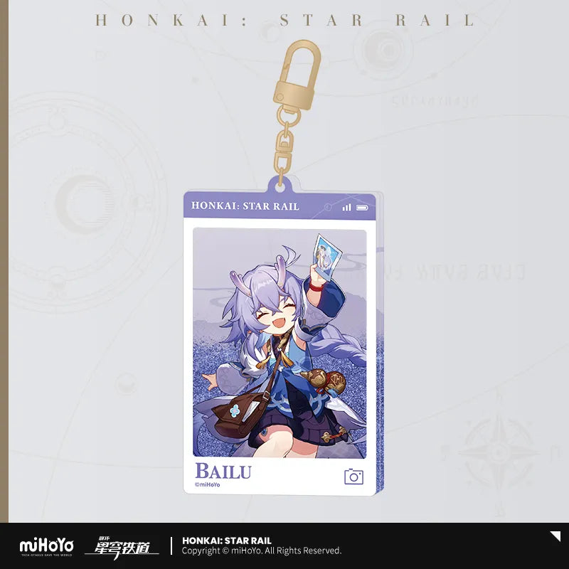 Honkai: Star Rail Train Travel Series Quicksand Pendant Keychain