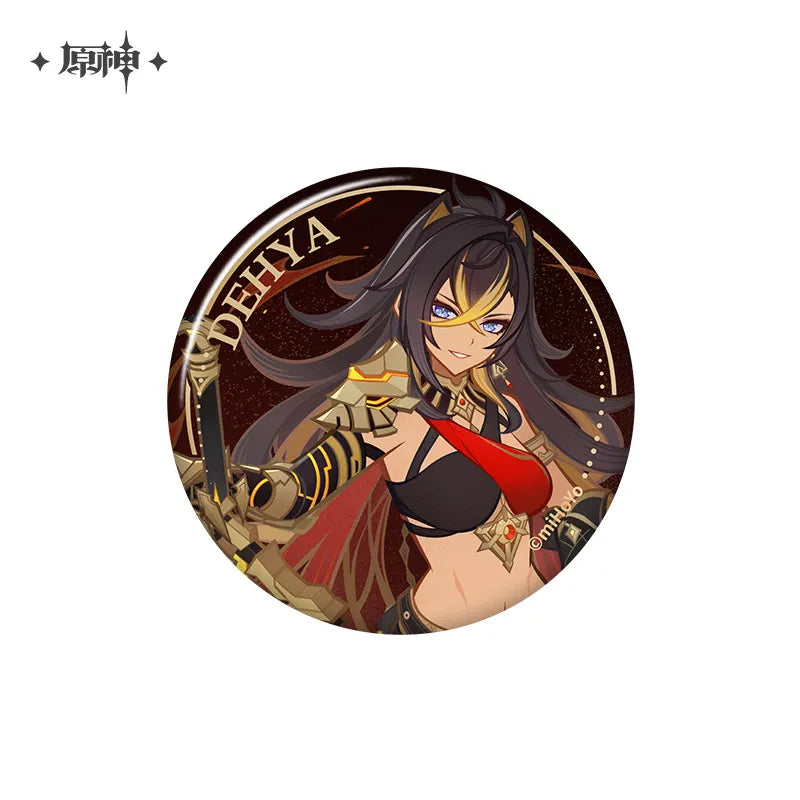 Genshin Impact Genius Invokation TCG Tournament Character Badge