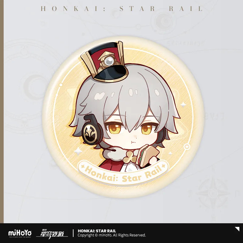 Honkai: Star Rail Medal Of The Nameless Series Character Badge