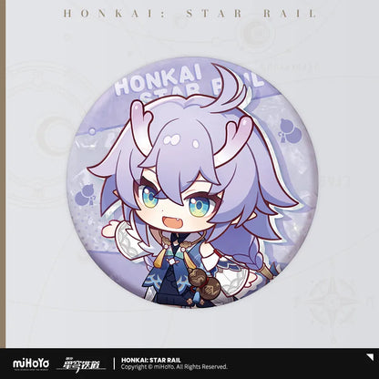 Honkai: Star Rail Train Travel Chibi Series Badge