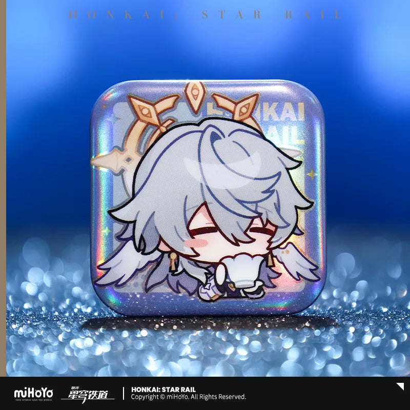 Honkai: Star Rail Pom-Pom Exhibition Hall Series Square Badge