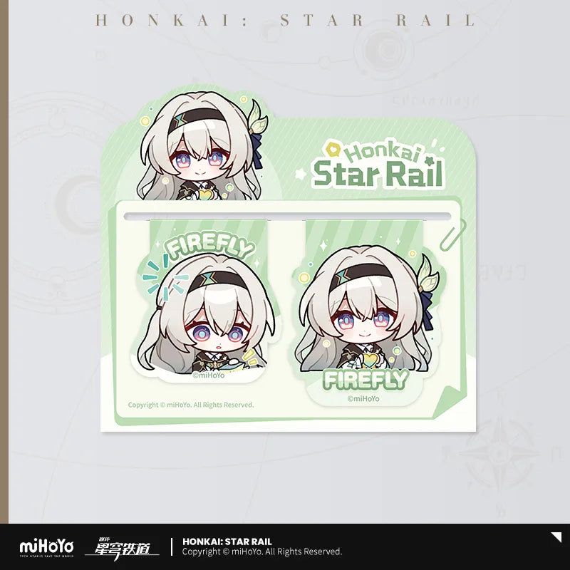 Honkai: Star Rail Pom-Pom Exhibition Series Magnetic Bookmark Set