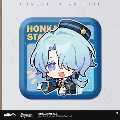 Honkai: Star Rail Pom-Pom Exhibition Hall Series Square Badge