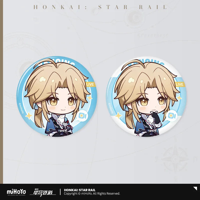 Honkai: Star Rail Jimmy's Interview Studio Series Character Badge