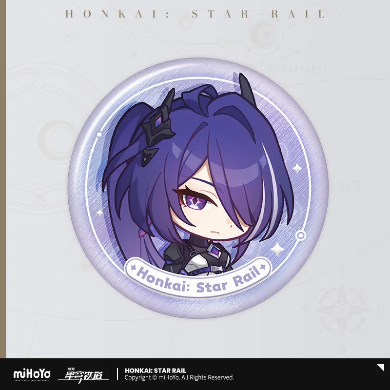 Honkai: Star Rail Medal Of The Nameless Series Character Badge