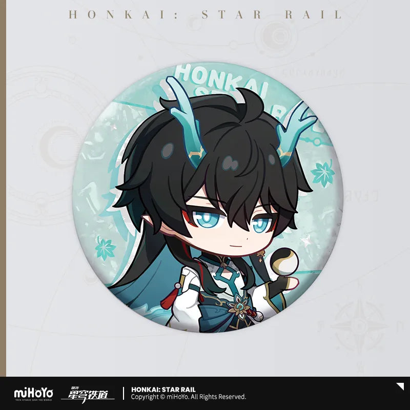 Honkai: Star Rail Train Travel Chibi Series Badge