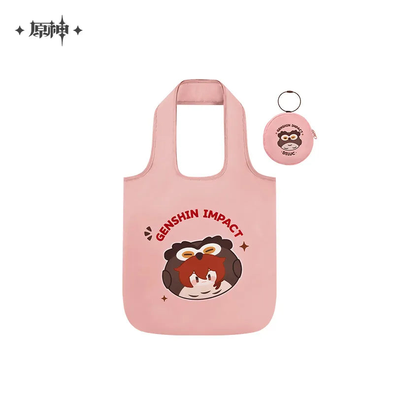 Genshin Impact Teyvat Zoo Series Foldable Tote Bag