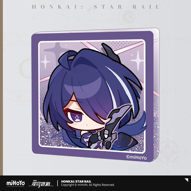 Honkai: Star Rail Pom-Pom Exhibition Hall Series Quicksand Refrigerator Magnet