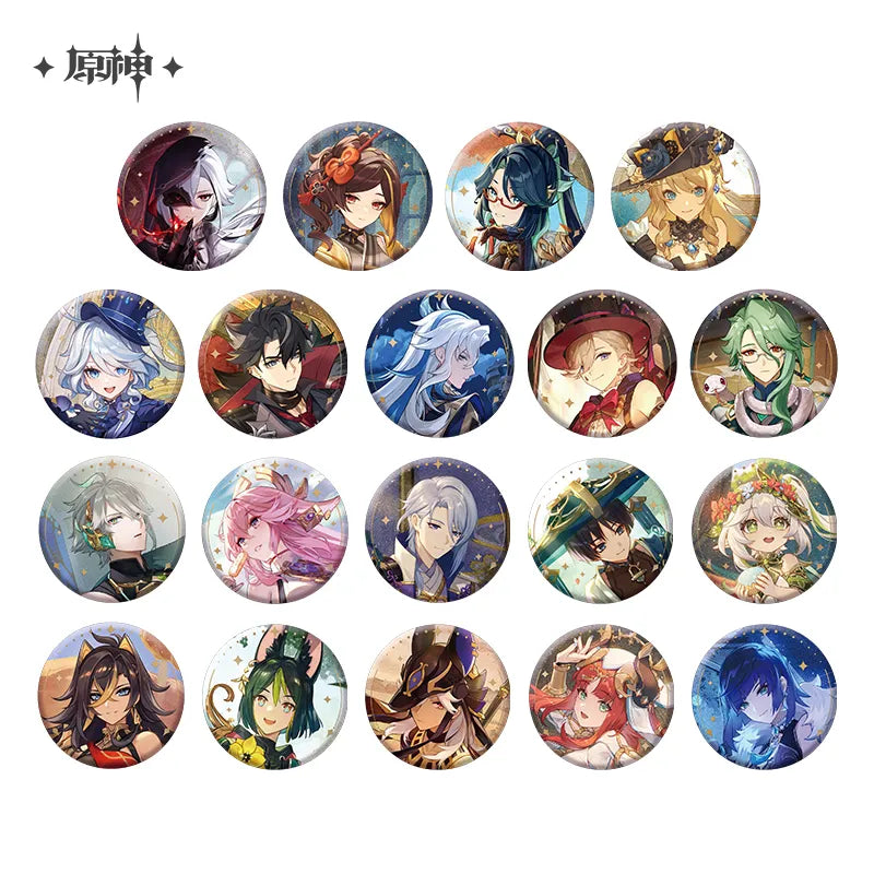 Genshin Impact Anecdote Series Character Badge