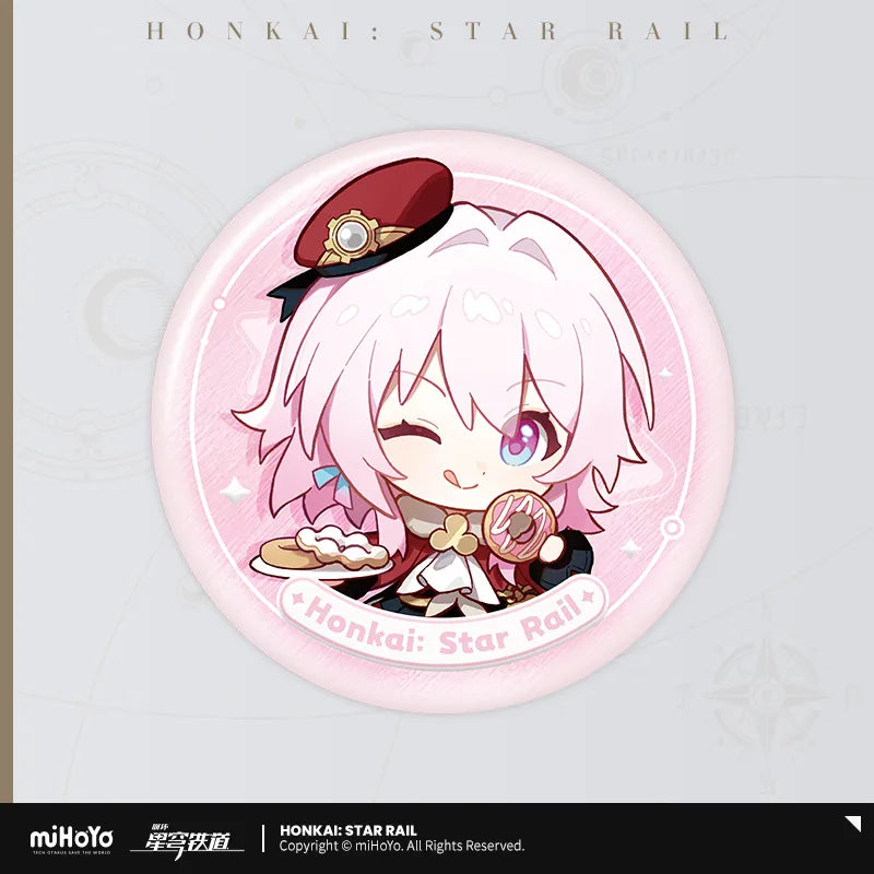 Honkai: Star Rail Medal Of The Nameless Series Character Badge