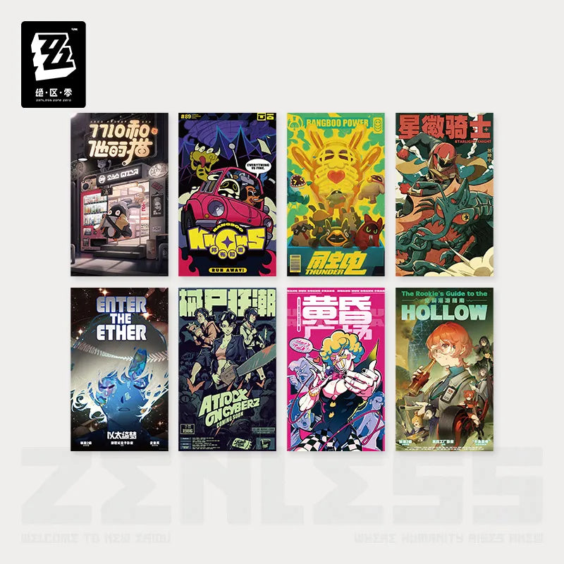 Zenless Zone Zero RandomPlay Videotape Series Collectible Poster