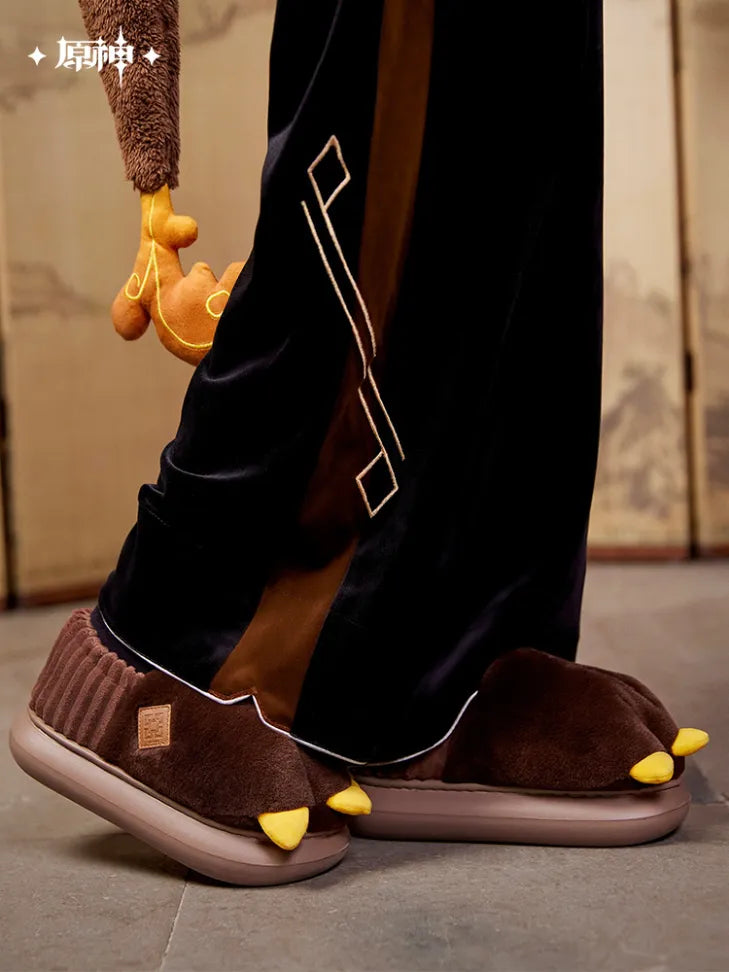 Genshin Impact Zhongli Theme Impression Rex Lapis Slippers