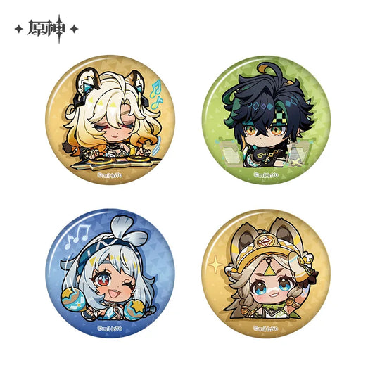 Genshin Impact Emoticon Series Badge Vol 6