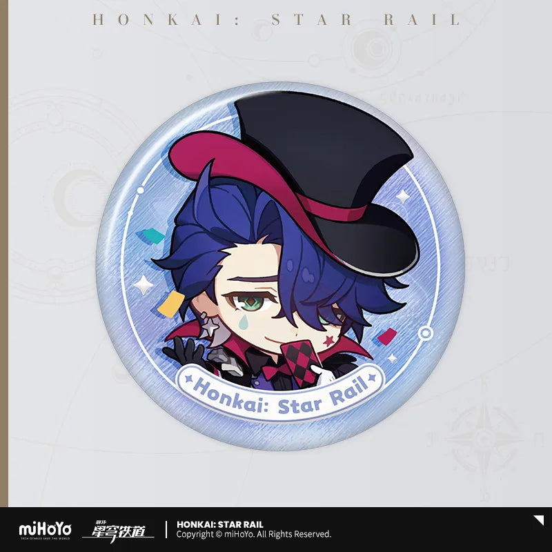 Honkai: Star Rail Medal Of The Nameless Series Character Badge