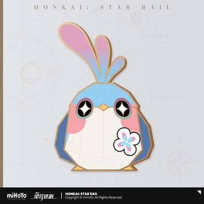 Honkai: Star Rail Acrylic Origami Bird Clash Metal Bookmark