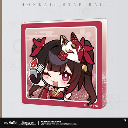 Honkai: Star Rail Pom-Pom Exhibition Hall Series Quicksand Refrigerator Magnet