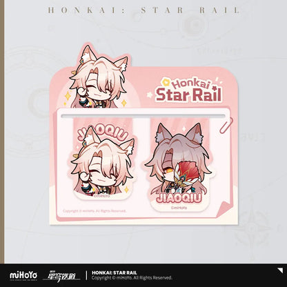 Honkai: Star Rail Pom-Pom Exhibition Series Magnetic Bookmark Set