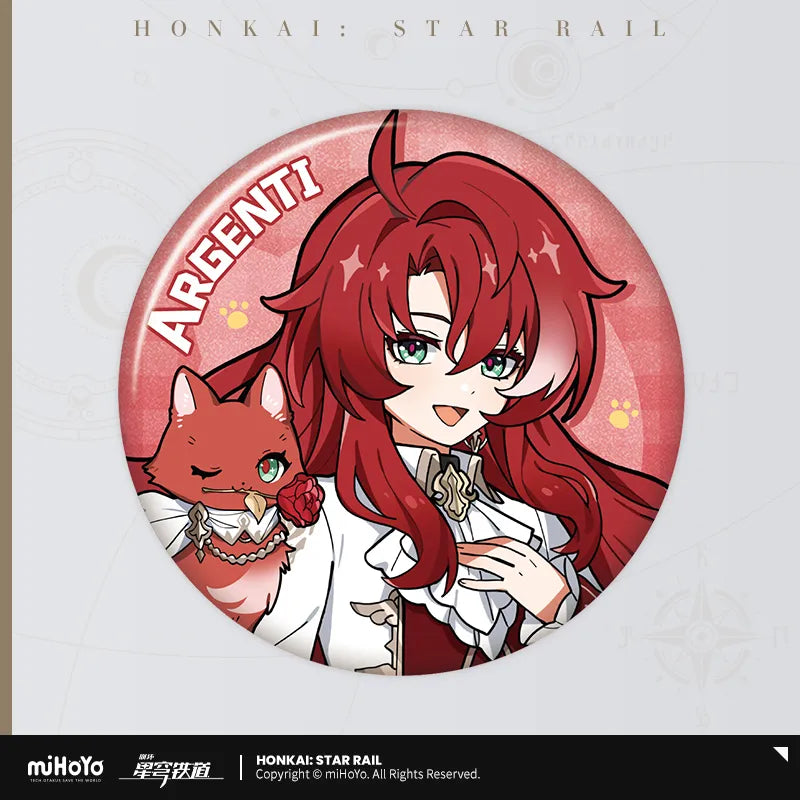 Honkai:Star Rail Tiny Cat Series Character Badge