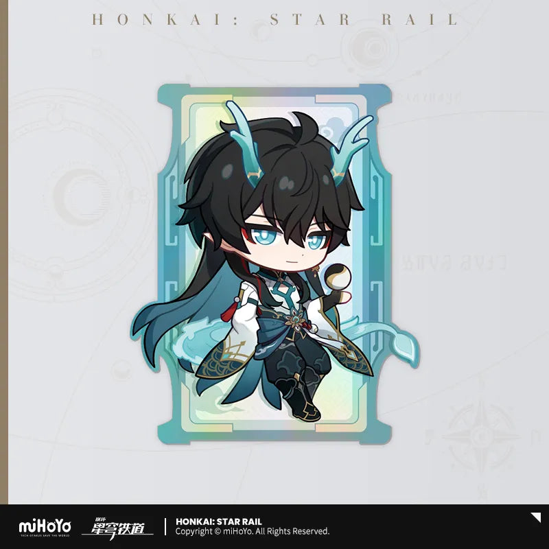 Honkai: Star Rail Train Travel Chibi Series Laser Ticket