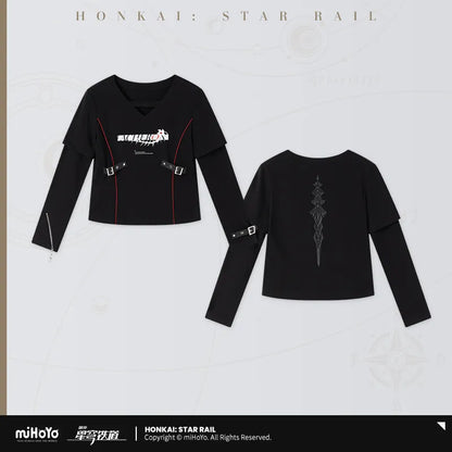 Honkai: Star Rail Acheron Theme Impression Series Long Sleeved T-Shirt w/ Bonus