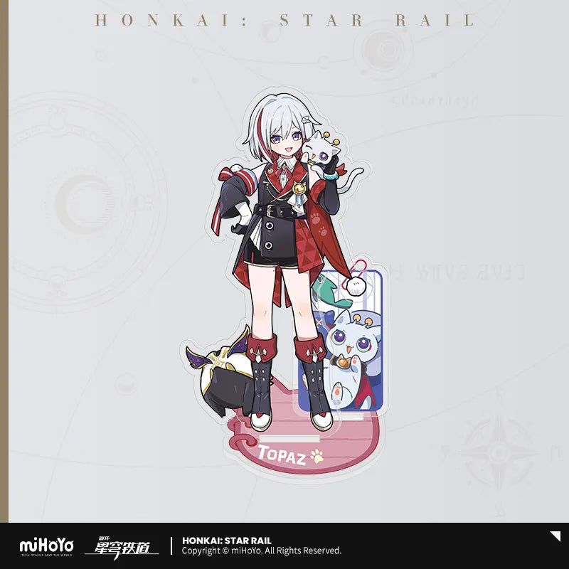 Honkai:Star Rail Tiny Cat Series Character Acrylic Standee