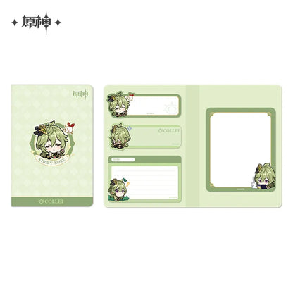 Genshin Impact Emoticon Series Notepad Sumeru Ver