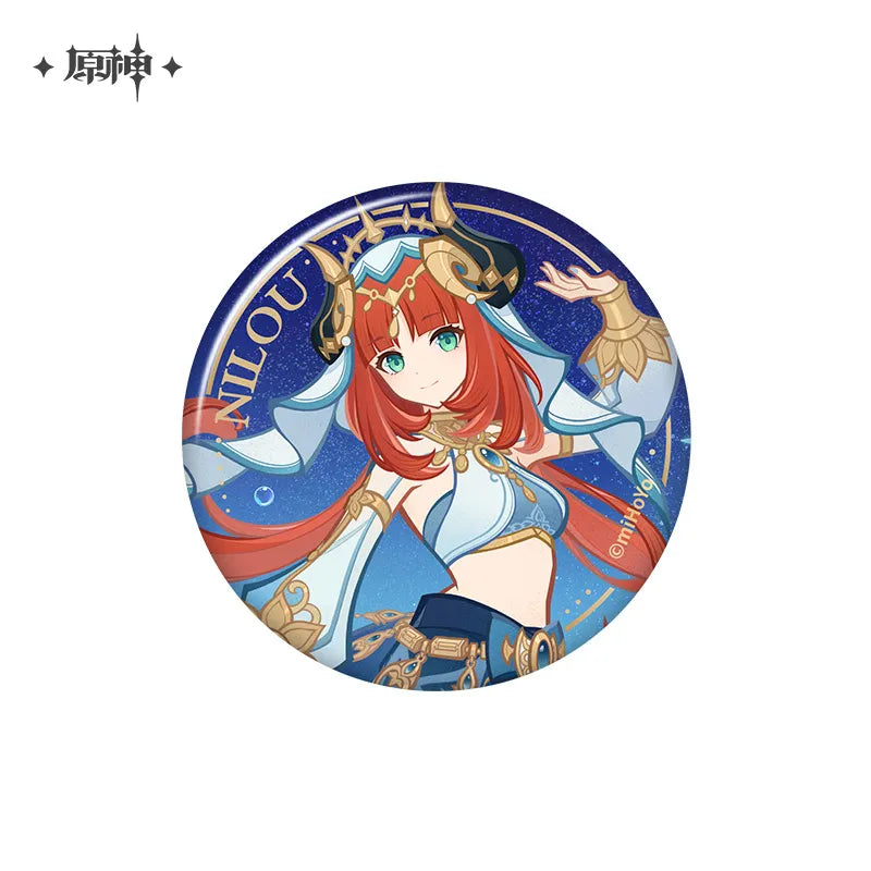 Genshin Impact Genius Invokation TCG Tournament Character Badge